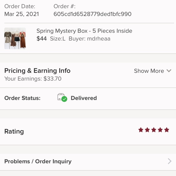 Spring Mystery Box - 5 Pieces Inside - Picture 8 of 8